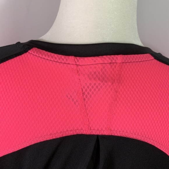 Adidas Black & Pink Athletic T-Shirt - Picture 6 of 9
